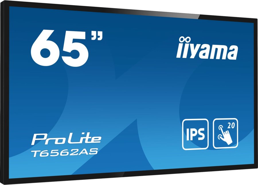 iiyama T6562AS-B1 skilte display Interaktivt fladpanel 163,8 cm (64.5