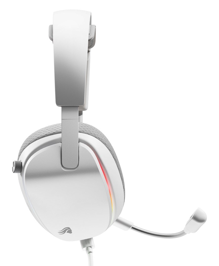 Glorious Gaming GHS Eternal RGB Headset Ledningsf�rt Spil USB Type-C Hvid #20