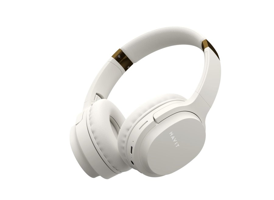 Havit I62 trdlse on-ear-hovedtelefoner Guld #6