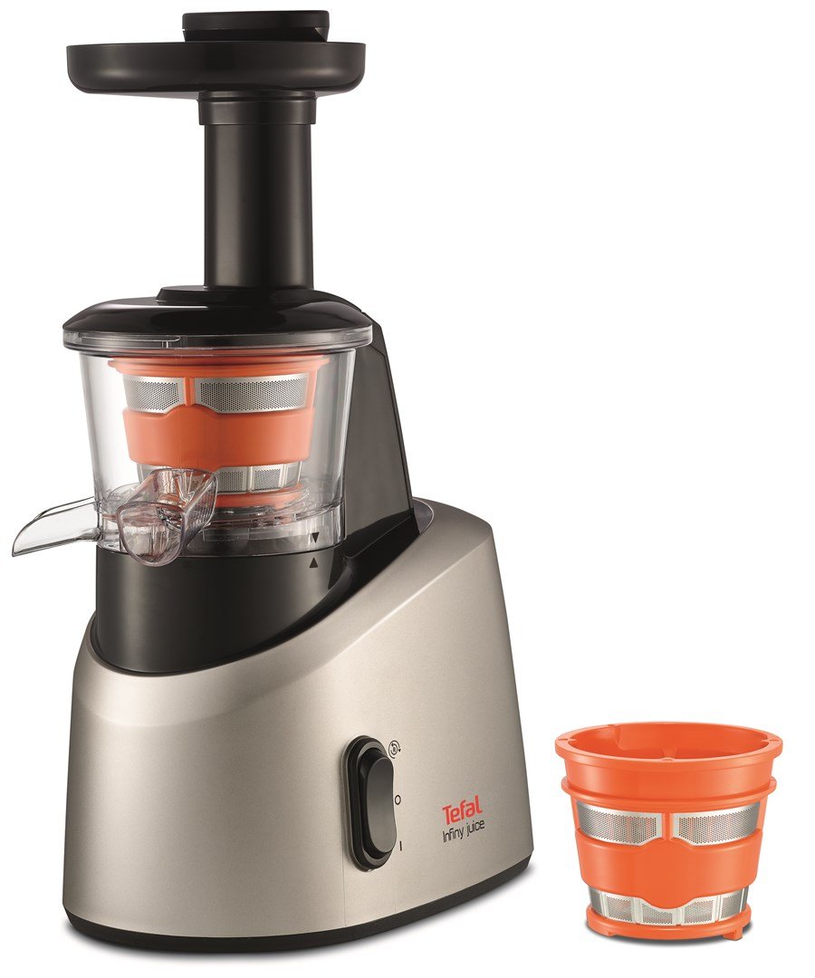 Tefal Infiny Juice ZC255B Saftpresser 200 W Gr, Slv #9