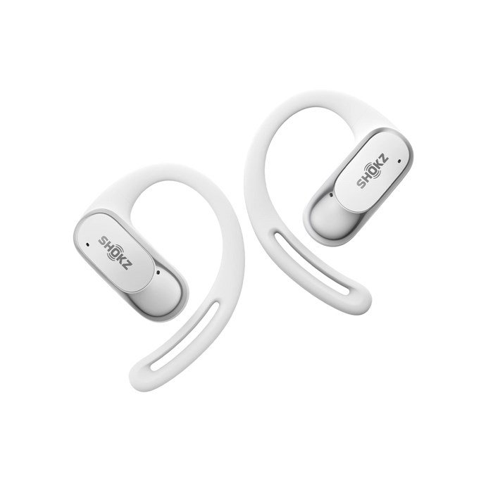 SHOKZ OpenFit Air, weiss Headset Trdls rekrog Opkald/Musik/Sport/Hverdag Bluetooth Hvid #1