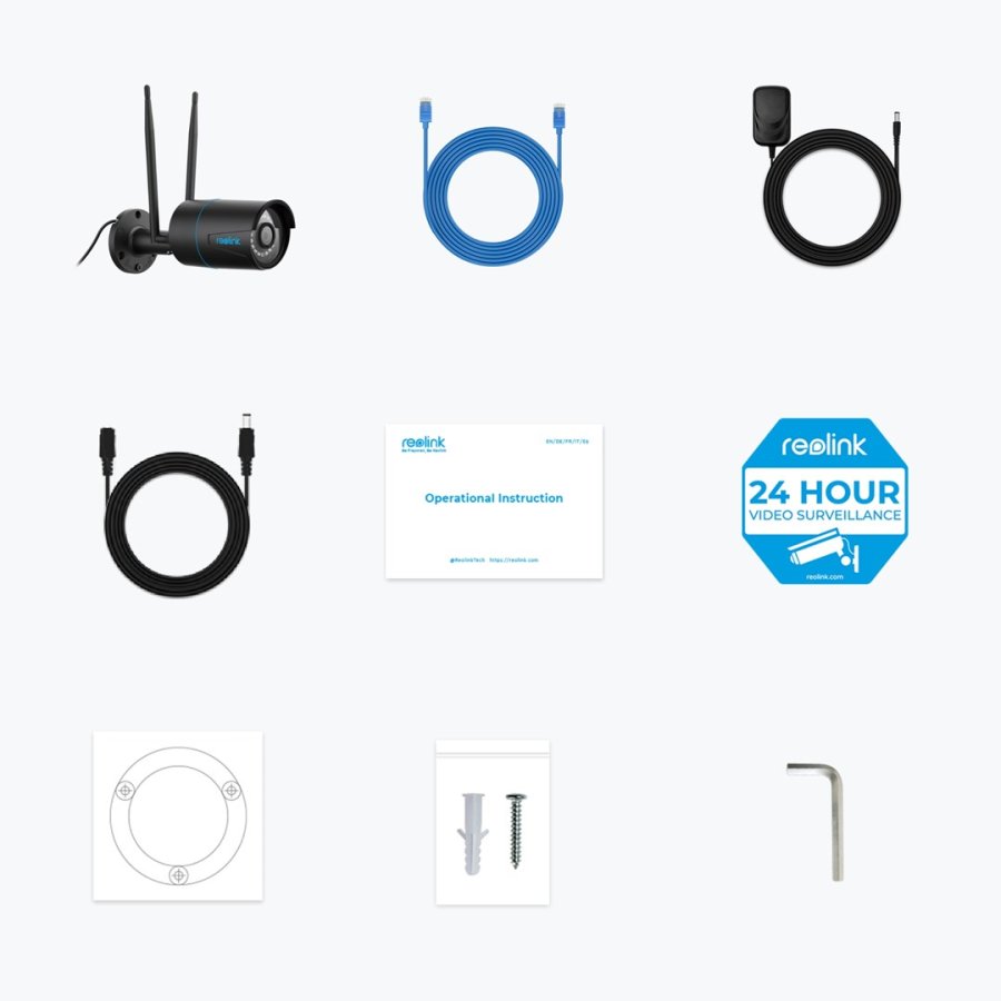 Reolink W320-B Kugle (form) IP-sikkerhedskamera Udendrs 2560 x 1920 pixel Vg #5