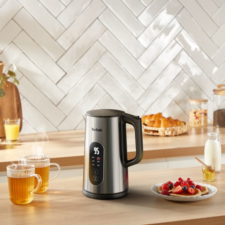 Tefal Selection KI871DE0 elkedel 1,7 L 1500 W Sort, Rustfrit st�l #5