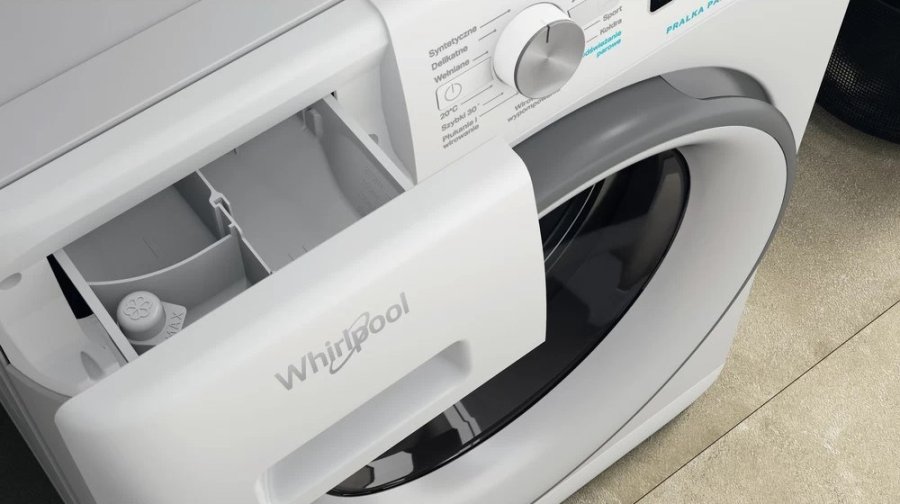 Fritst�ende vaskemaskine Whirlpool FFB 9258 SV DA 9 kg, 1200 omdrejninger pr. minut, hvid #8