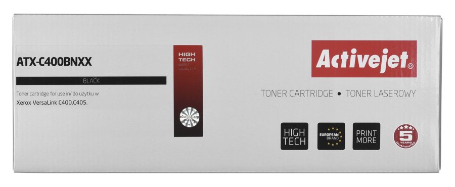 Activejet ATX-C400BNXX til Xerox-printer, erstatning Xerox 106R03532; Supreme; 10500 sider; sort #2