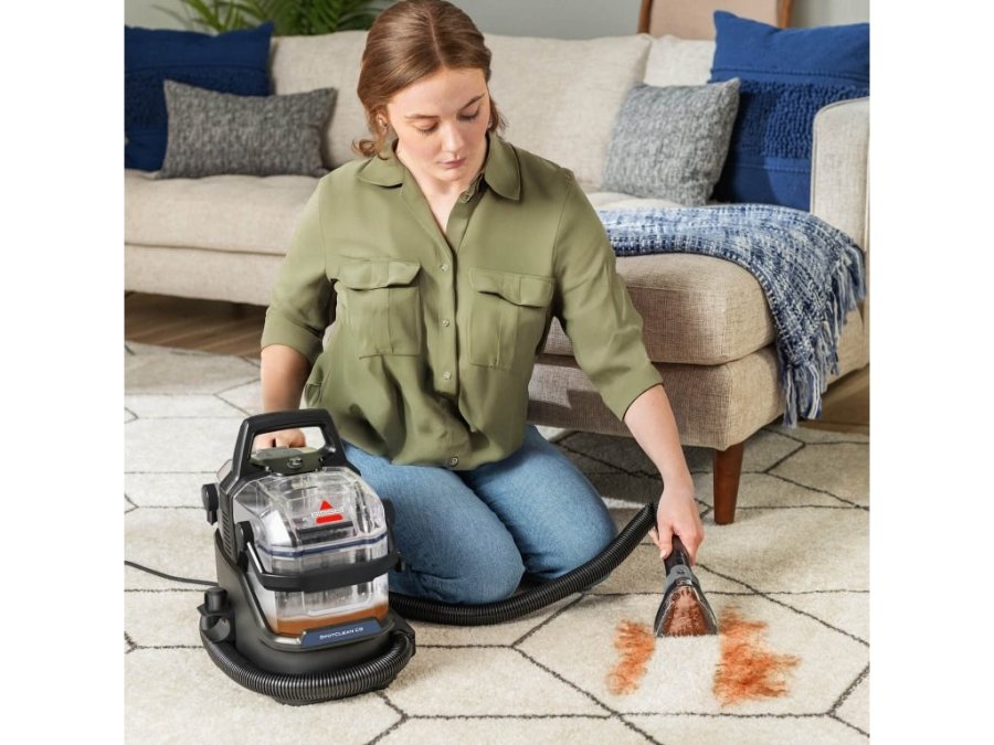 Bissell SpotClean C9 Select reng�ringsmaskine til t�ppe H�ndholdt Dyb Sort, Transparent #5