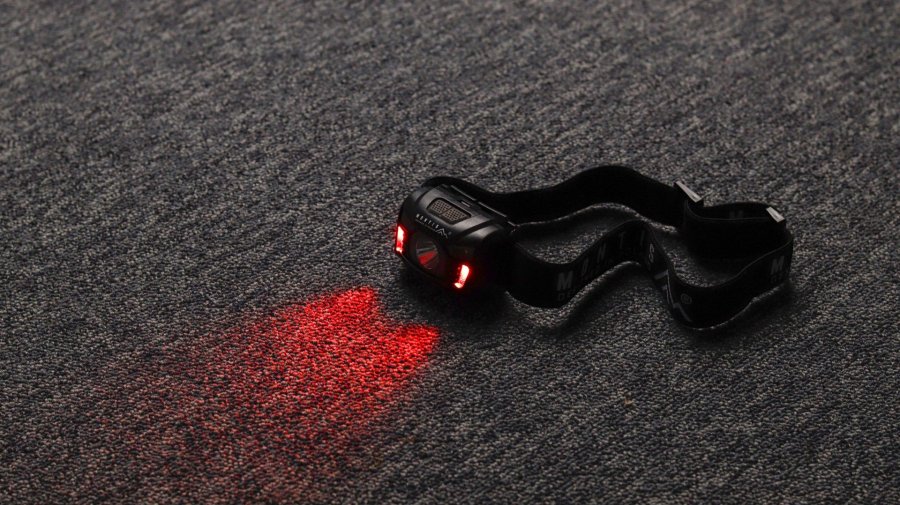 Montis Akumulatorowa latarka nagowna z sensorem MT001 Sort Hovedb�nd lommelygte LED #6