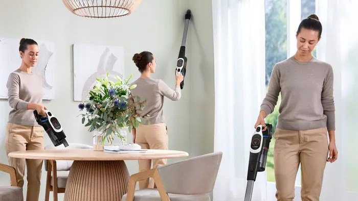 Bosch BCS931WBA stav st�vsuger & elektrisk kost Stick vakuum Batteri Dry HEPA Posel�s 0,4 L Hvid 3 At #12