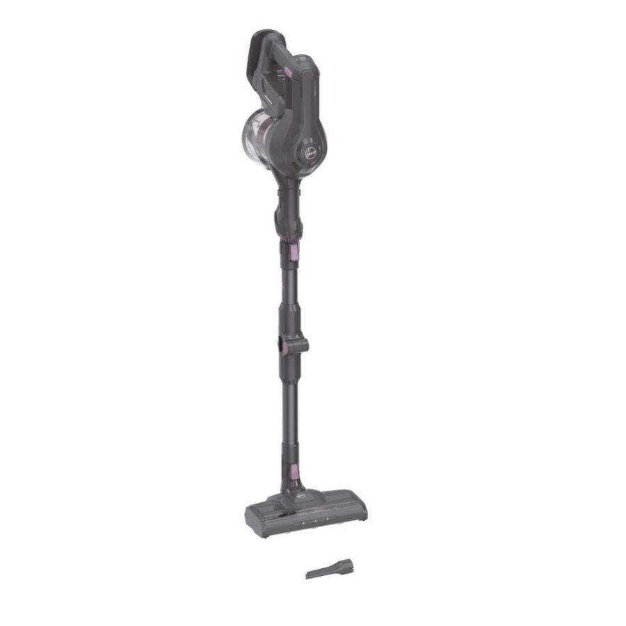 Hoover HF1 HF103X 011 Stick vakuum Batteri Dry Stof Posels 0,9 L 170 W Titanium #121