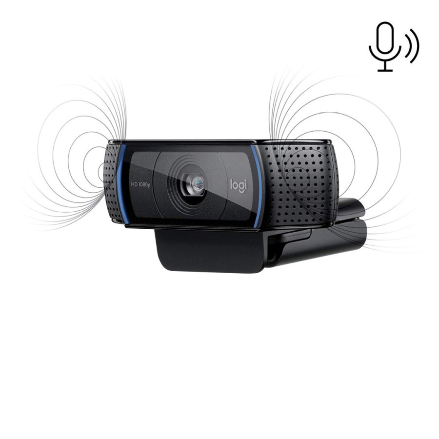 Logitech 960-001055 webcam 3 MP 1920 x 1080 pixel USB 2.0 Sort #5