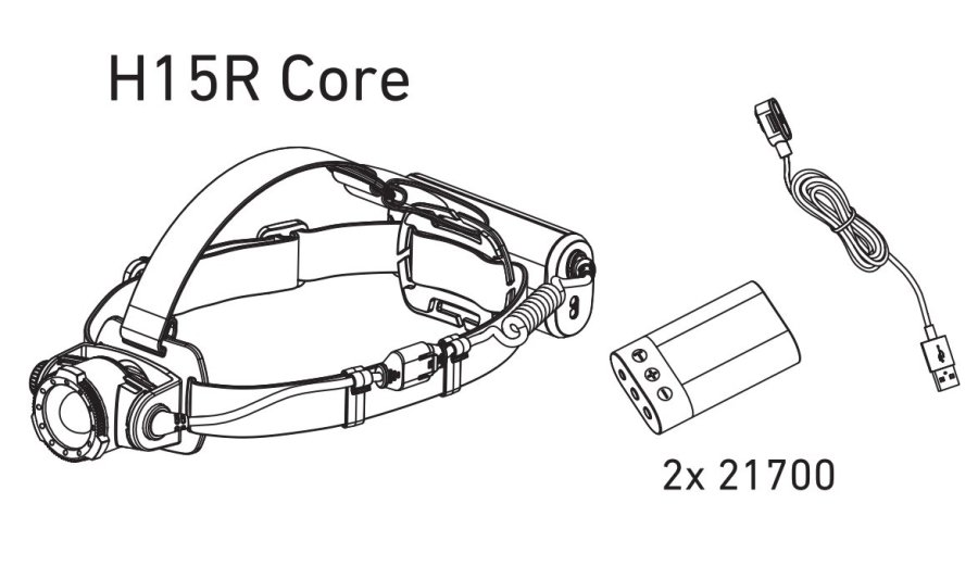 Lygte Ledlenser H15R Core #2