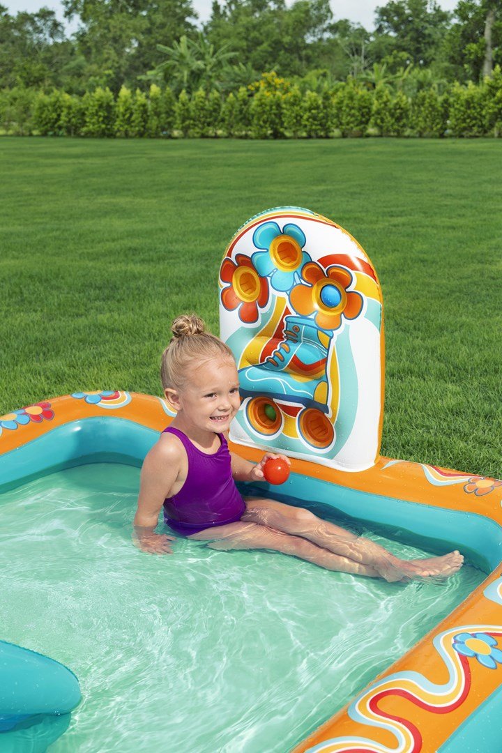 Bestway Oppustelig Pool Legeland Hippie 193x152x74 cm +2 r Have 53164 #20