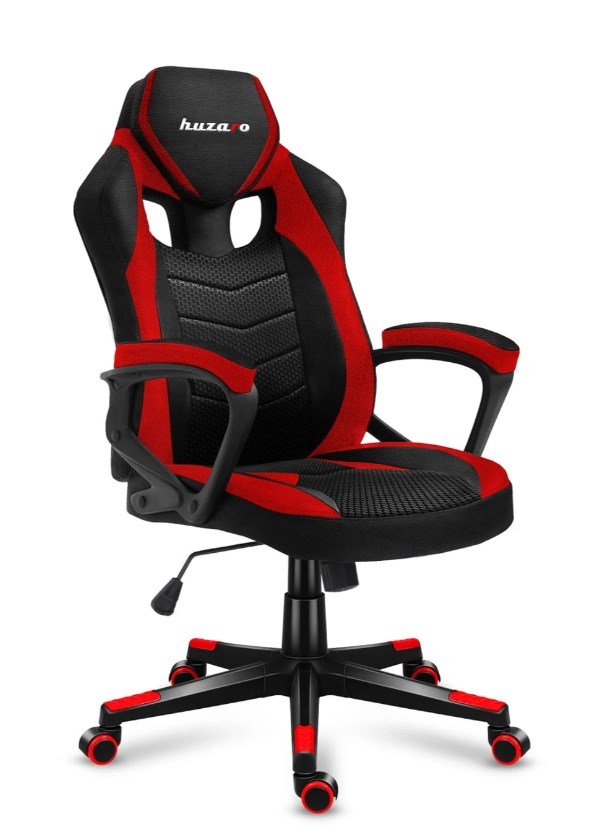 Huzaro FORCE 2.5 Red Mesh gaming-stol #1