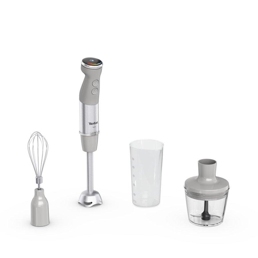 Tefal Quickchef+ HB673B30 blender Neds�nkning blender 1000 W Gr�, Rustfrit st�l #1