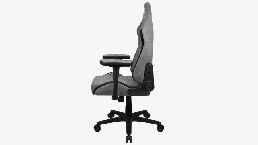 Aerocool Crown AeroSuede Universal gamingstol Polstret sde Stone Grey #7