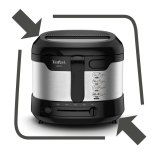 Tefal Uno FF215D Enkelt Enkeltstende 1600 W Frituregryde Sort, Rustfrit stl #13