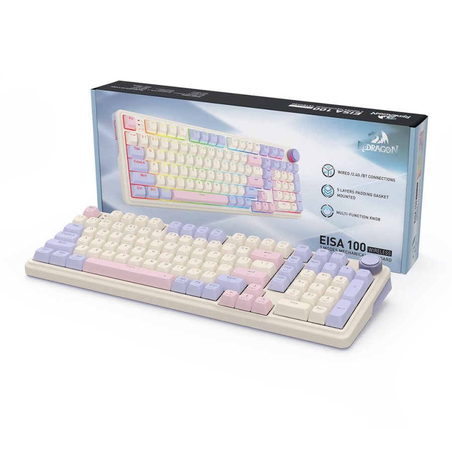 REDRAGON EISA 100 K768VI-WL tastatur #9