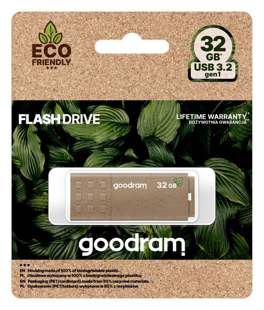Goodram UME3 Eco Friendly USB-ngle 32 GB USB Type-A 3.2 Gen 1 (3.1 Gen 1) Brun #5