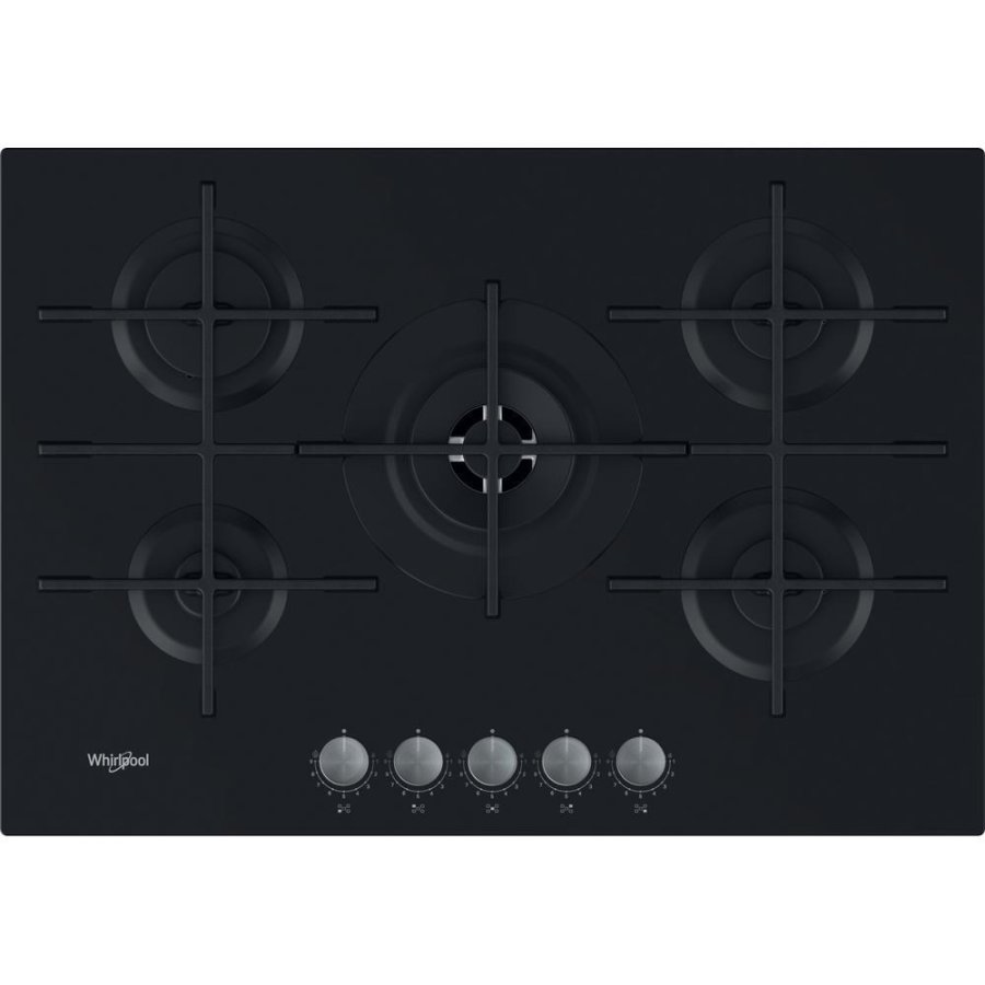 Whirlpool AKWL 728/NB Sort Indbygget 75 cm Gaskomfur 5 zone(s) #1