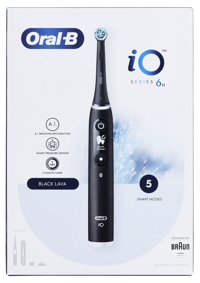 BRAUN ORAL-B ELEKTRISK VRKTJ IO 6N SORT ONYX sort #15