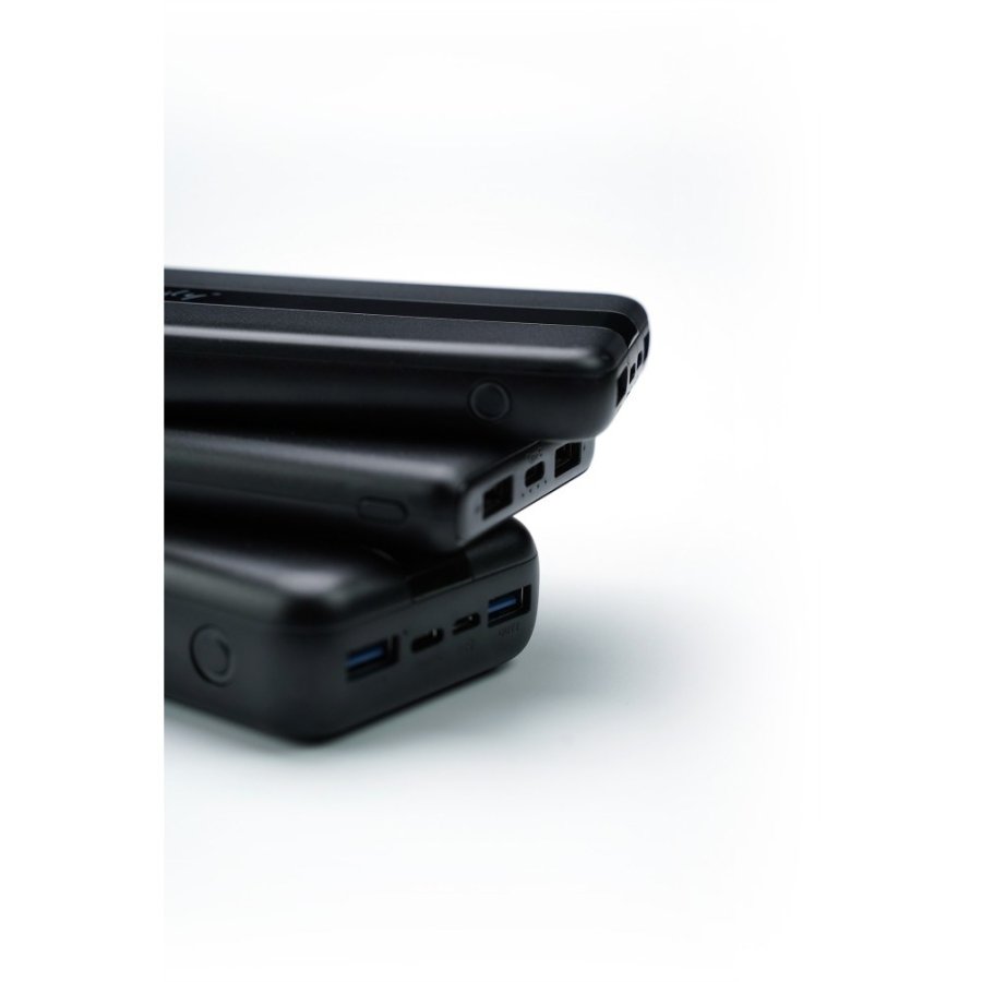Techly I-CHARGE-10000 powerbank Lithium polymer (LiPo) 10000 mAh Sort #10