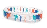 Bestway 54066 swimmingpool til over jorden Oppustelig pool Oval 542 L Flerfarvet #11
