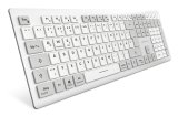 Sharkoon OfficePal K30W wh tastatur Hjemme/kontor USB QWERTZ Tysk Hvid #1