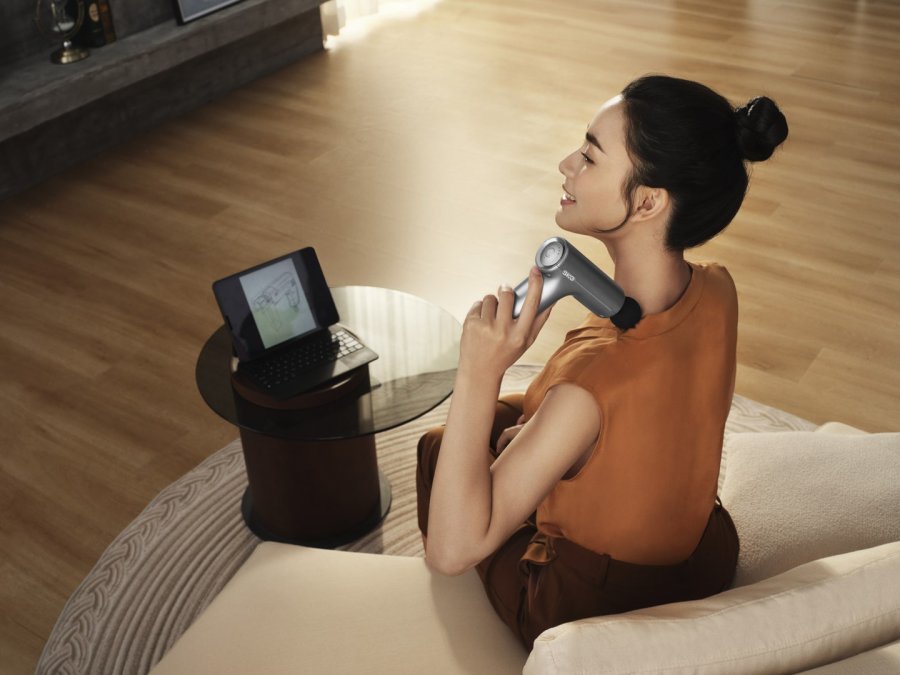 SKG F1 Pro massageapparat Nakke, Skuldre Gr� #20