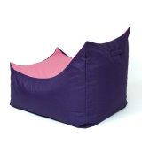 Puf GO GIFT Pink Lilla Oxford tejido antidesgarros #3
