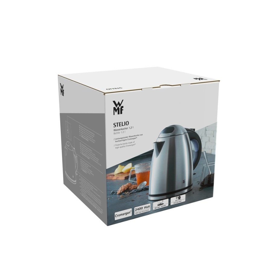 WMF Stelio 0413010012 elkedel 1,2 L 2400 W Sort, Rustfrit stl #19