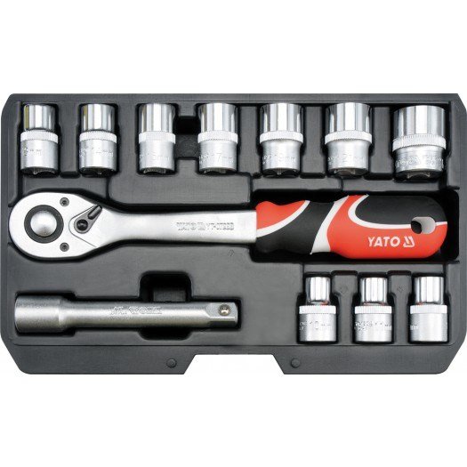 Yato YT-38671 mekaniske vrktjsst 12 vrktjer #1