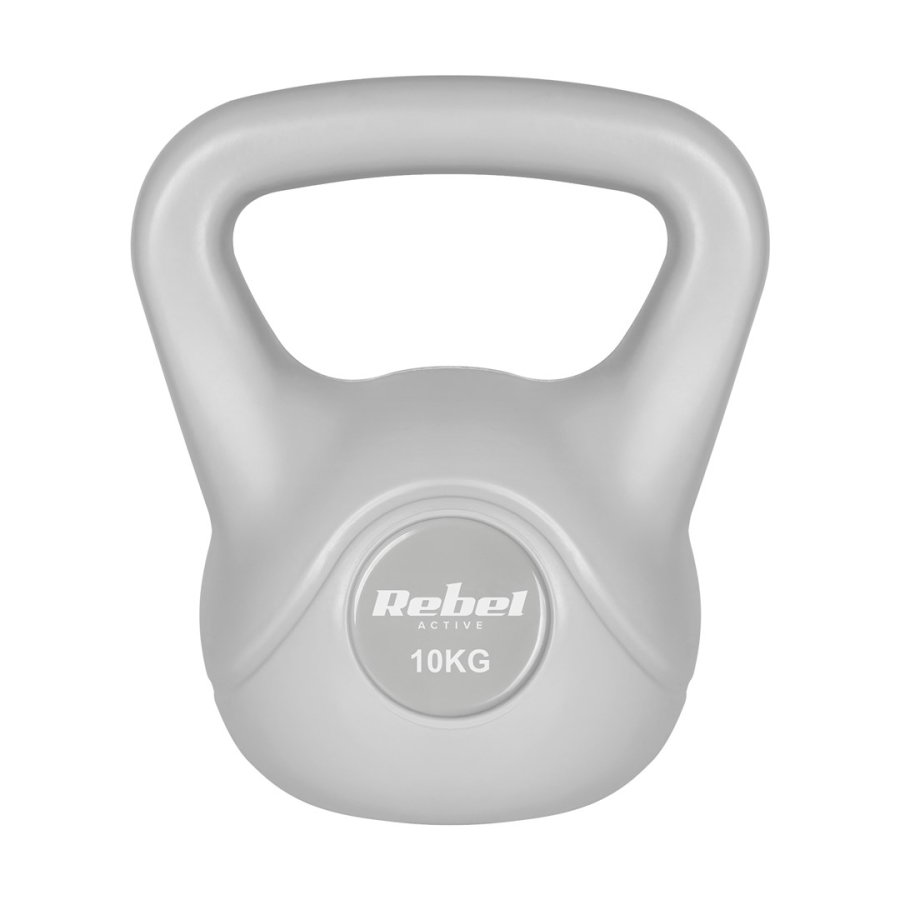 REBEL ACTIVE Kettlebell bitumin�s gr� 10 kg #2