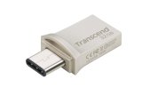 Transcend JetFlash 890 32GB USB-ngle USB Type-A / USB Type-C 3.2 Gen 1 (3.1 Gen 1) Sort, Slv #6