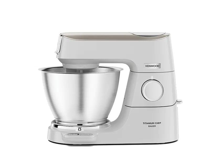Kenwood KVC65.001WH foodprocessor 1200 W 5 L Rustfrit stl, Hvid Indbyggede vgte #1