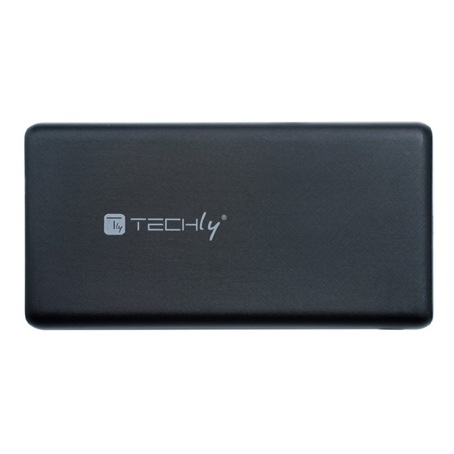 Techly I-CHARGE-10000 powerbank Lithium polymer (LiPo) 10000 mAh Sort #14