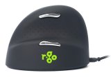 R-Go Tools R-Go HE Mouse, Ergonomisk mus, Medium (165-195mm), Venstre, Med kabel #5