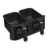 Tristar FR-9075 frituregryde Dobbelt 9 L Enkeltst�ende 2500 W Varmluftsteger Sort #4