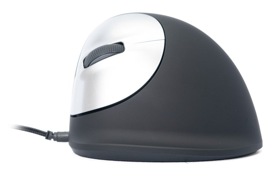 R-Go Tools R-Go HE Mouse, Ergonomisk mus, Medium (165-195mm), Venstre, Med kabel #3