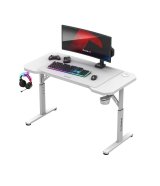 Huzaro Hero 2.6 Hvidt gaming-skrivebord #4