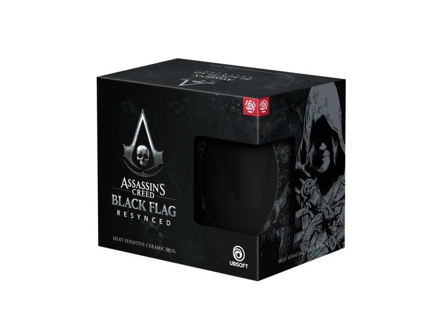 Krus med varmeafsl�ring Good Loot Assassin's Creed Black Flag Resynced - Edward Kenway 480 ml Sort #1