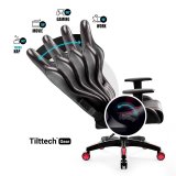 Diablo X-One 2.0 Normal Size Gaming-stol sort, rd #6