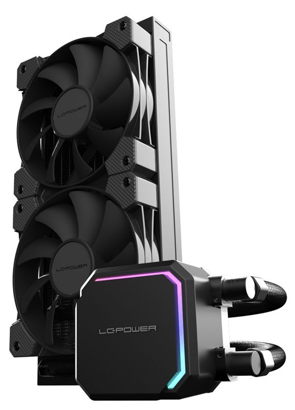 LC-Power LC-CC-240-B Computerklesystem Processor Alt-i-en vskekler 12 cm Sort #6