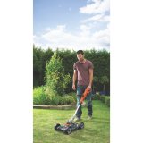Black & Decker STC1820CM-QW b�rstesk�rer & strengtrimmerer Batteri Sort, Orange, S�lv #4