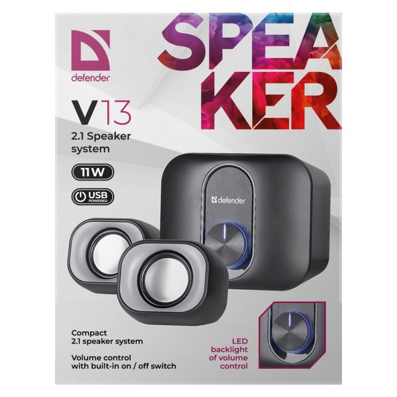 DEFENDER V13 2.1 11W USB COMPUTERHJTTALERE #4