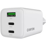Canyon CU65ACC Digitalt kamera, Gaming kontrolenhed, Hovedtelefoner, Headset, Mobiltelefon, Laptop, Strmbank, Smartphone Hvid Vekselstrm Hurtig opladning Indendrs #5