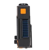 Extralink RADIO AWARYJNE SOLARNE Z KORBKA DYNAMO POWERBANK 4000MAH Z LATARKA SOS SR-4000 B�rbar Analog Sort, Orange #25