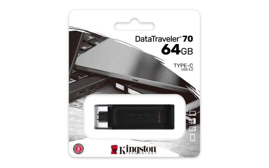 Kingston Technology DataTraveler 64 GB USB-C 3.2 Gen 1 70 #5