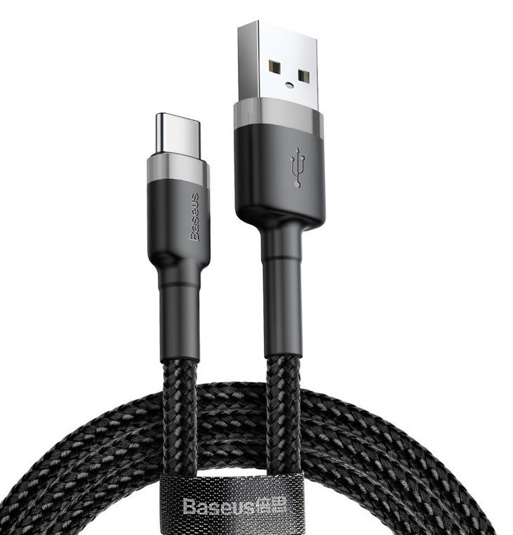 Baseus CATKLF-UG1 USB-kabel 3 m USB A USB C Sort #1