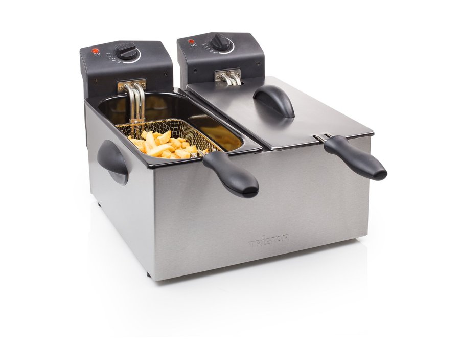 Frits Dubbel 2x3L 2x1800W Rostfri #1