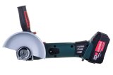 Vinkelsliber METABO W 18 LTX 150 QUICK (600404650) + metaBOX 165 L-kuffert Grn, Sort #24